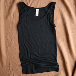 Women's Sleeveless Vest - Organic Merino/Silk