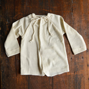 Newborn Merino/Silk Wrap Gown 0-6m