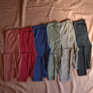 Women's Organic Merino Wool/Silk Leggings
