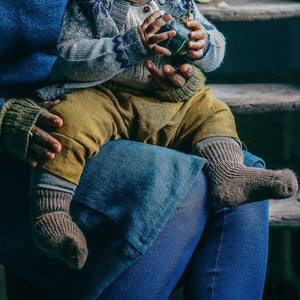 Camel Wool Baby Socks (0-3y) *Returning 2026