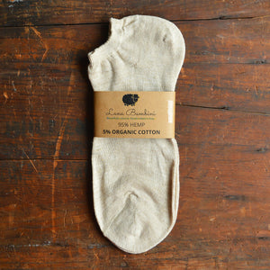 95% Hemp Ankle Socks (Adults)
