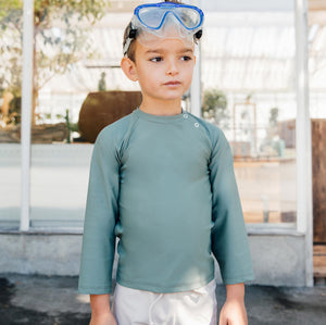 Rio Rashie 100% Recycled Nylon Swimshirt - Rubia (1-10y)