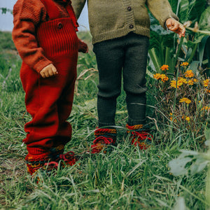 Padraig Slippers - Autumn Leaves (0-8y+)
