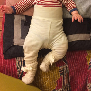Baby Pants - Organic Wool/Silk (0-2yrs)