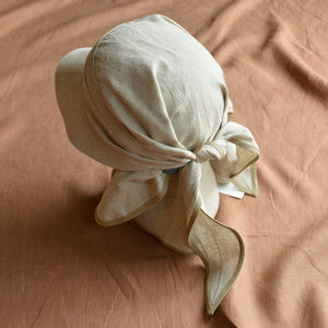 Bandana Style Sun Visor - 100% Organic Linen (Child-Adult)