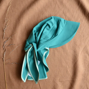 Bandana Style Sun Visor - 100% Organic Cotton - UV60+ (Child-Adult)