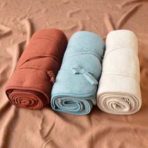 Organic Merino Wool Fleece Blanket - Medium (120x160cm)