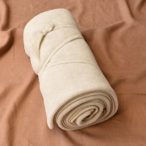 Organic Merino Wool Fleece Blanket - Large (180x160cm)