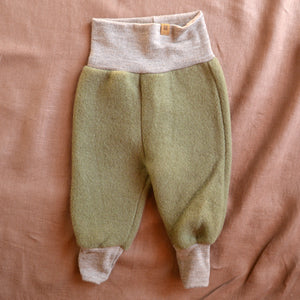 Baby Organic Wool Fleece Pants (3-6m only) *Last ones