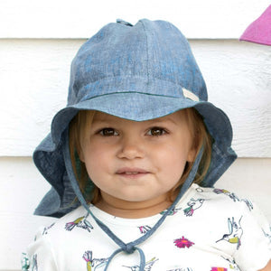 Linen Sun Hat with Neck Protection (Baby-Child) *BUY 1 GET 1 FREE!*