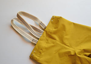 Rain Pants for Kids 100% recycled PET - Goldenrod (10-12y) *Last Pair!