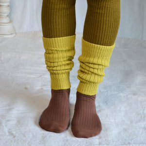 Ribbed Legwarmers - 100% Baby Alpaca (Youth-Adult)