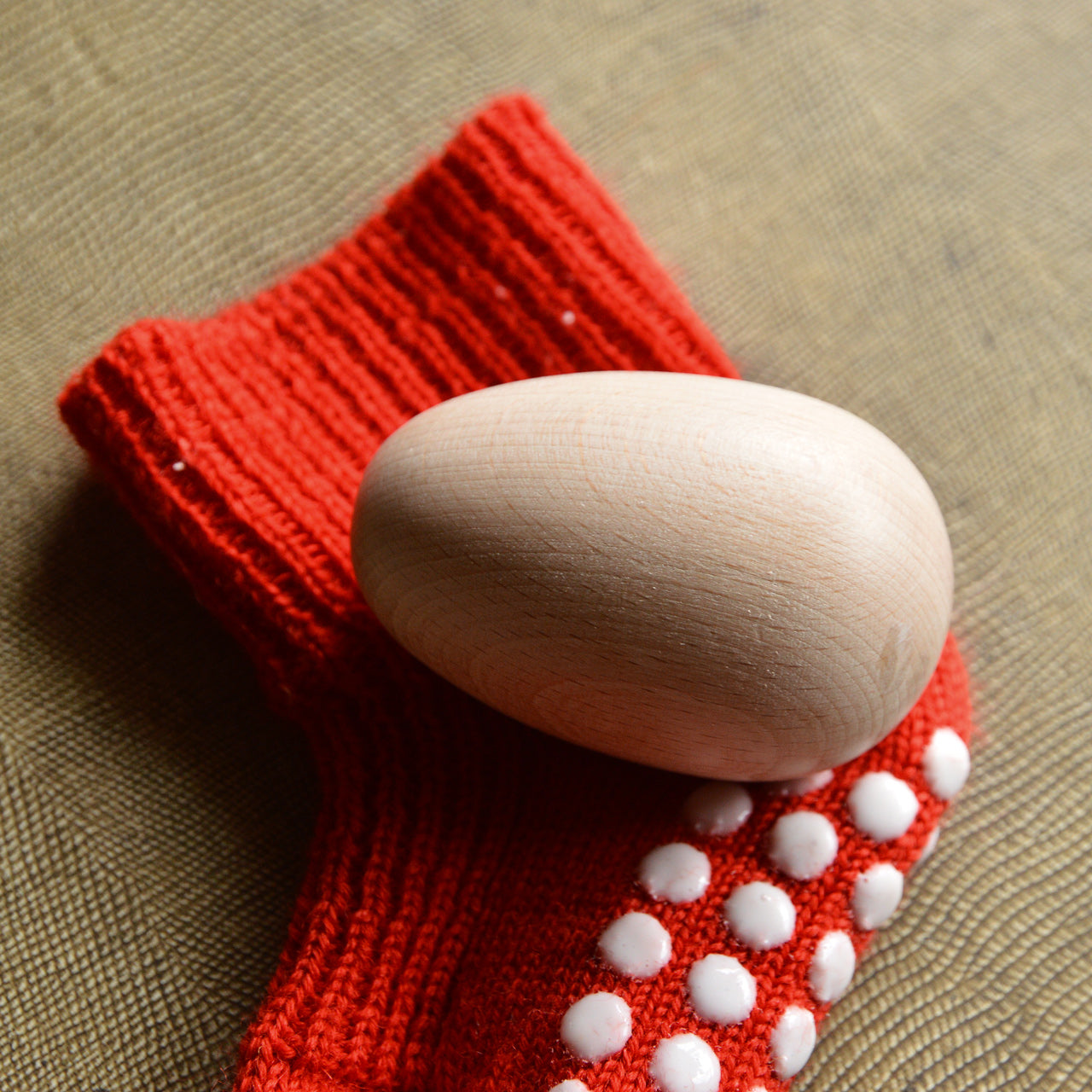 Traditional Wooden Sock Darning Egg