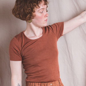 Women's Organic Merino/Silk T-Shirt