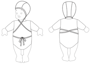 Fine Baby Bonnet - Organic Wool/Silk (0-12m)