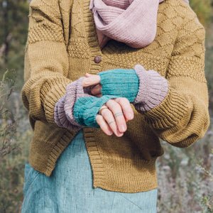Mini Wristwarmers - 100% Baby Alpaca (Kids-Adults) *Returning 2026
