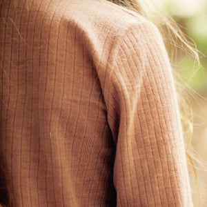 Child's Long Sleeve Top - Organic Cotton/Merino/Silk (1-12 years)