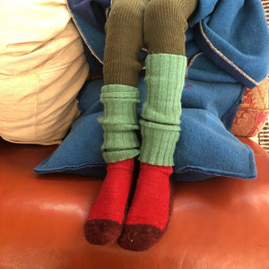Ribbed Legwarmers - 100% Baby Alpaca (Kids-Adults) *Returning 2026