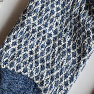 Fine Jacquard Organic Wool Socks (Adults 36-43) *Returning 2026