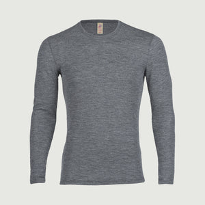 Men's 100% Organic Merino Wool Long Sleeve Top *Returning 2026