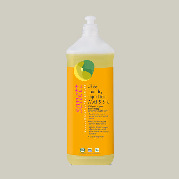Olive Laundry Liquid for Wool and Silk (1 Litre)