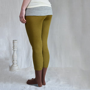 Lightweight Knitted Merino Rib Leggings (Kids 9-12y+ / Women 8-10)