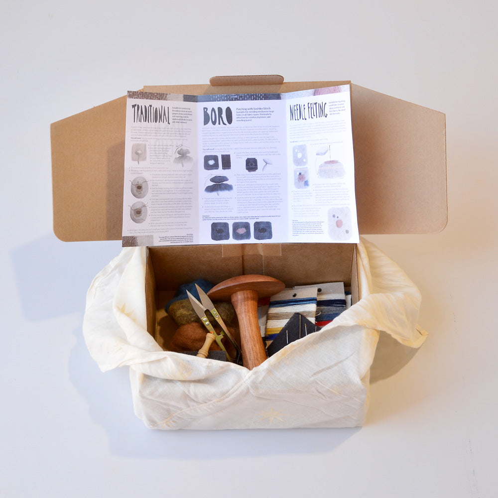 Darning & Mending with our Darn it! Mend it Woollykins Ultimate Mending Kit