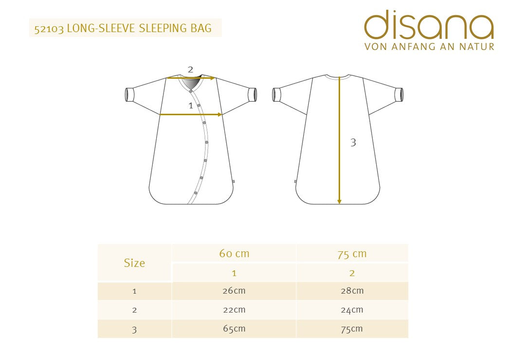 Knitted Sleeping Bag with Arms - Organic Merino Wool (0-18m)