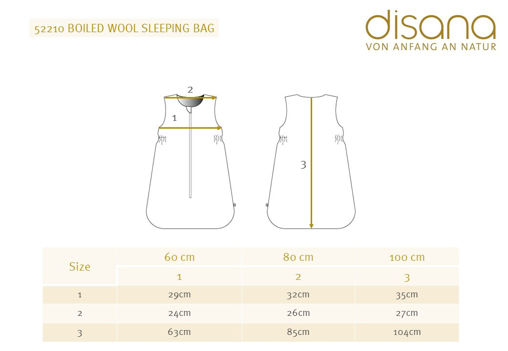 Boiled Wool Sleeping Bag (6m-3y+)