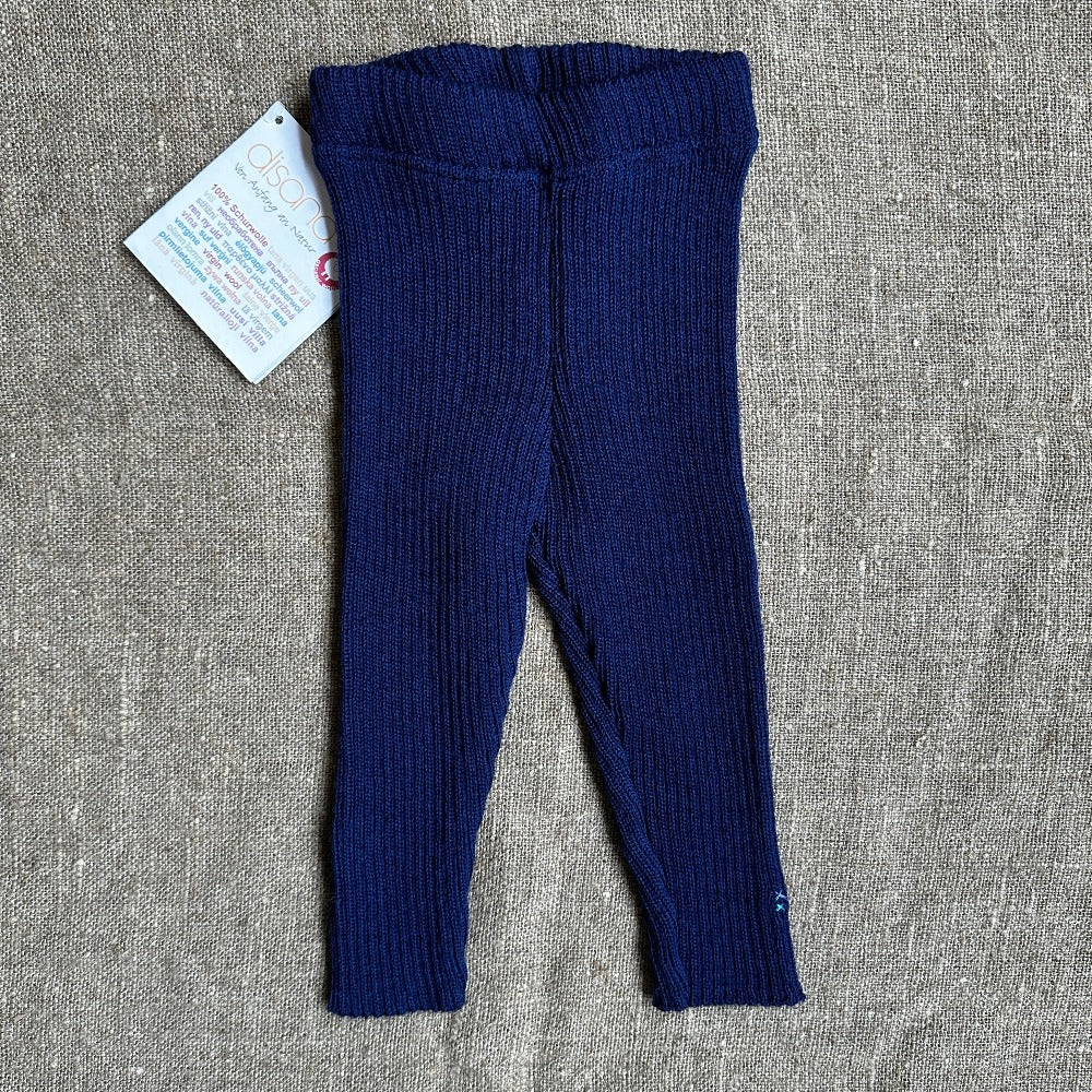 Knitted Merino Rib Leggings/Pants (3-6m) - NEW/MENDED