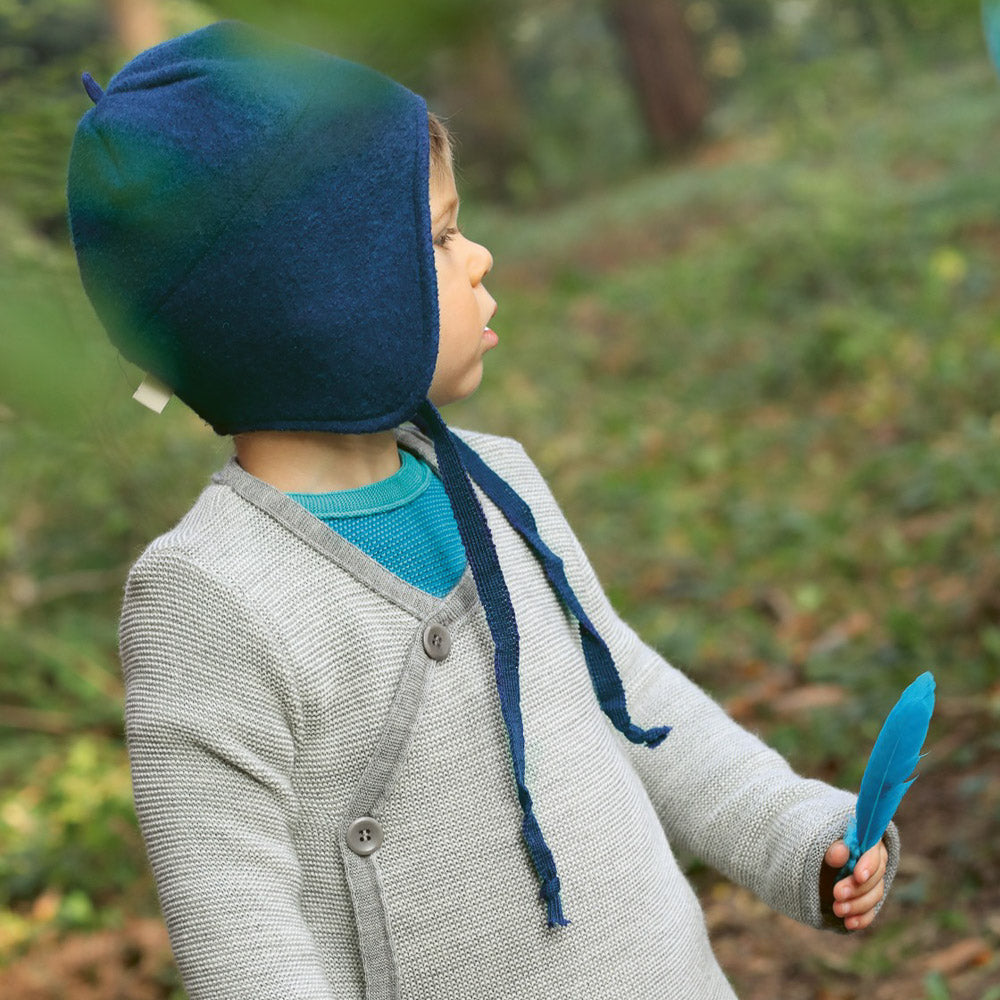 Organic Merino Baby Jacket (0-4y)