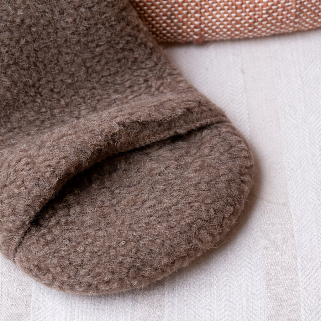 Hot Water Bottle Cover - 100% Teddy Wool