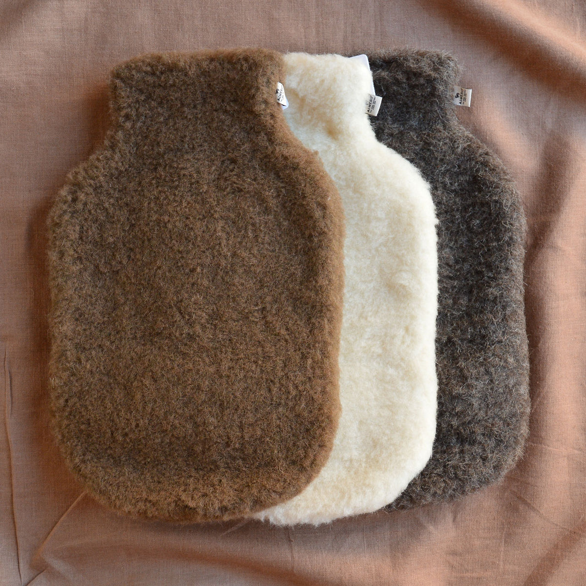 Hot Water Bottle Cover - 100% Teddy Wool *Returning Spring