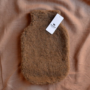 Hot Water Bottle Cover - 100% Teddy Wool