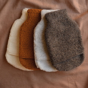 Hot Water Bottle Cover - 100% Teddy Wool *Restocked!*