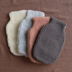 Hot Water Bottle Cover - 100% Teddy Wool