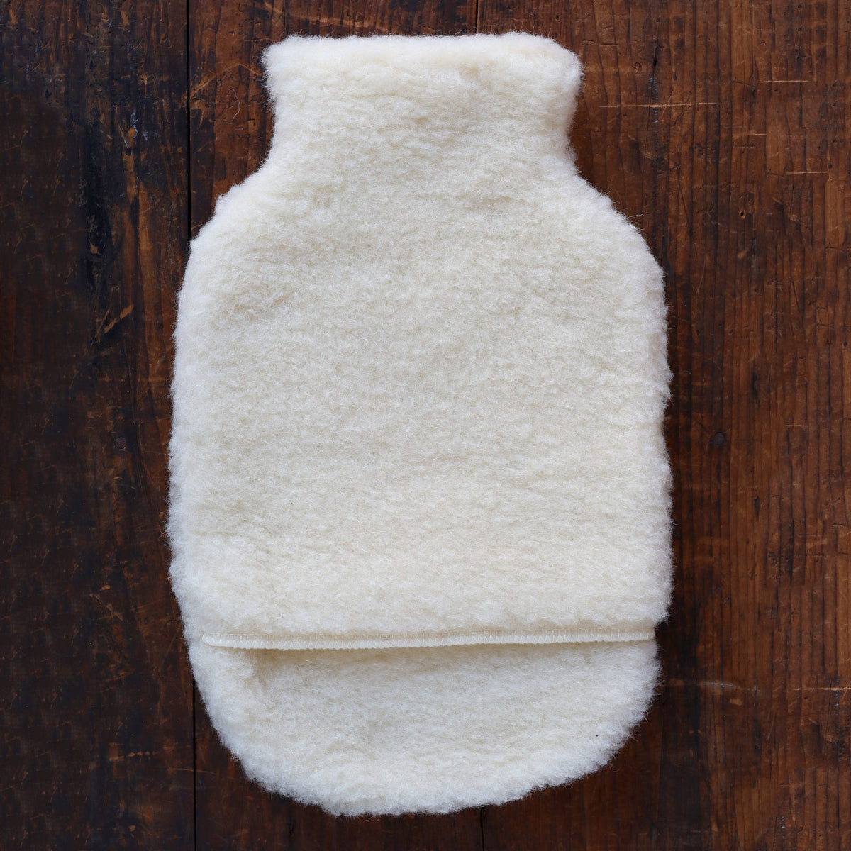 Hot Water Bottle Cover - 100% Teddy Wool