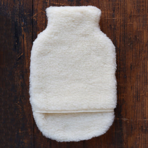 Hot Water Bottle Cover - 100% Teddy Wool