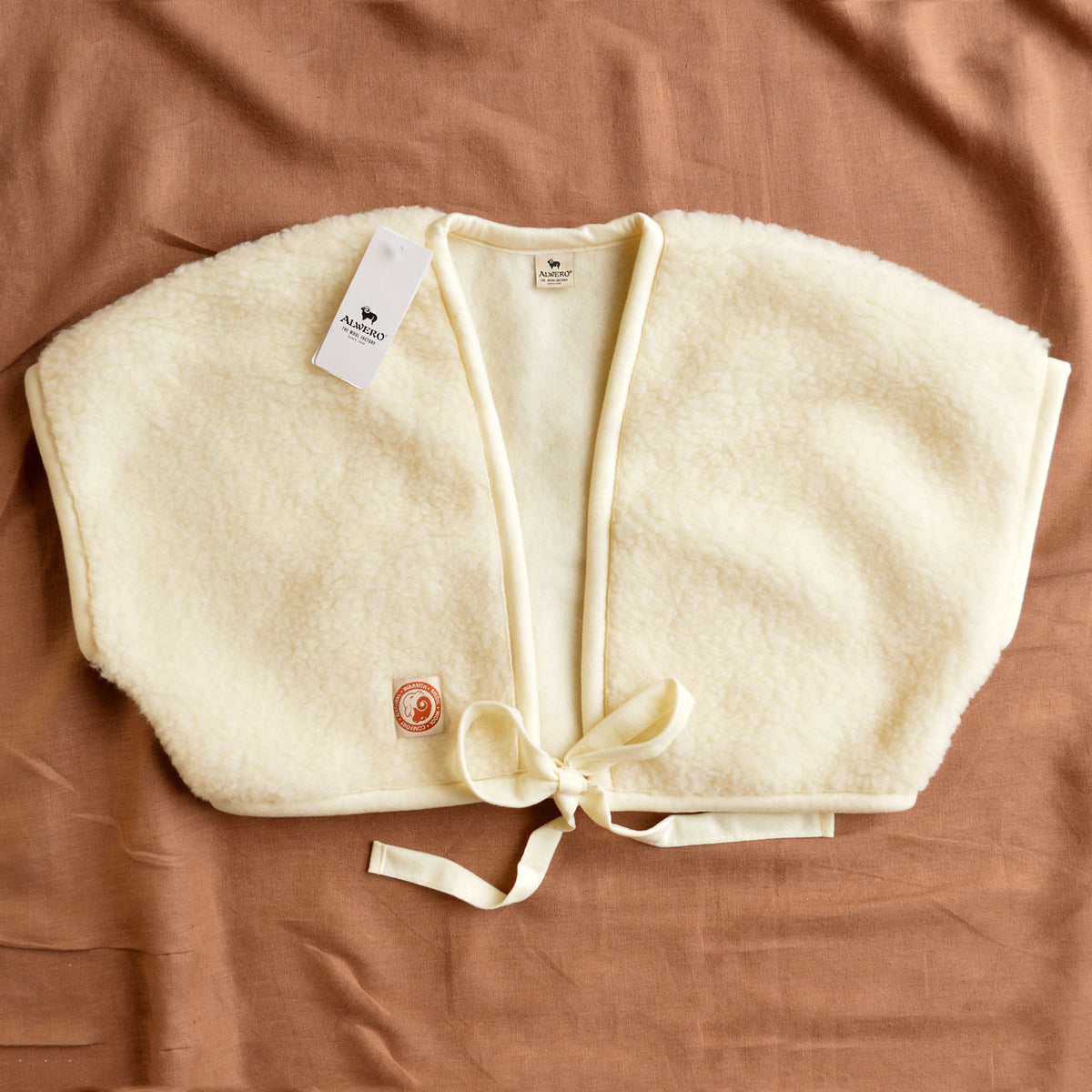 Nursing Bed Jacket/Bolero - 100% Wool (S-XL)