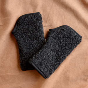 Women's Teddy Fleece Handwarmers - 100% Wool