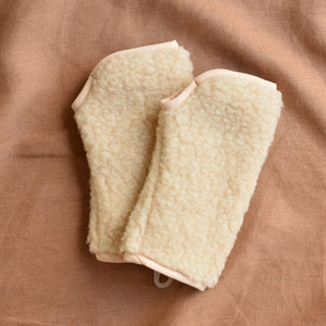 Women's Teddy Fleece Handwarmers - 100% Wool