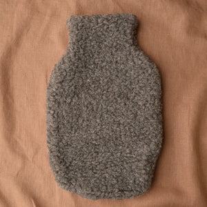 Hot Water Bottle Cover - 100% Teddy Wool