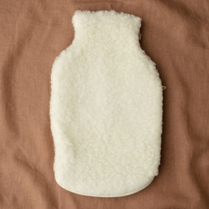 Hot Water Bottle Cover - 100% Teddy Wool