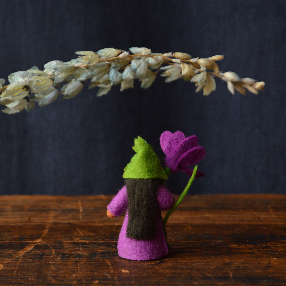 Ambrosius Handcrafted Wool Flower Fairies - Spring