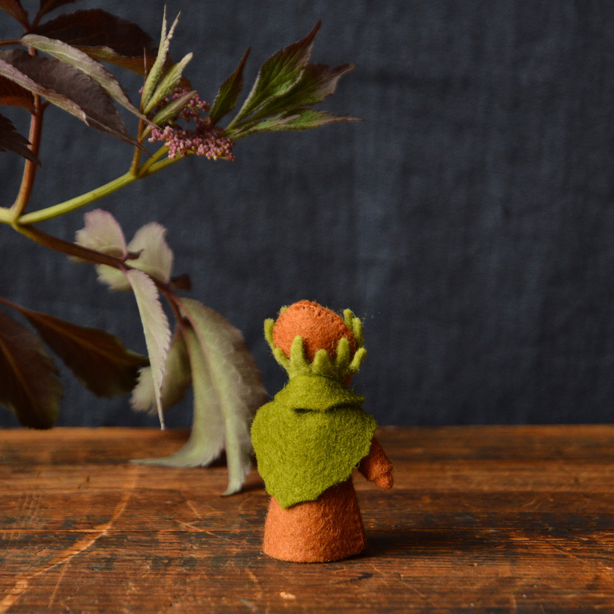 Ambrosius Handcrafted Wool Flower Fairies - Autumn