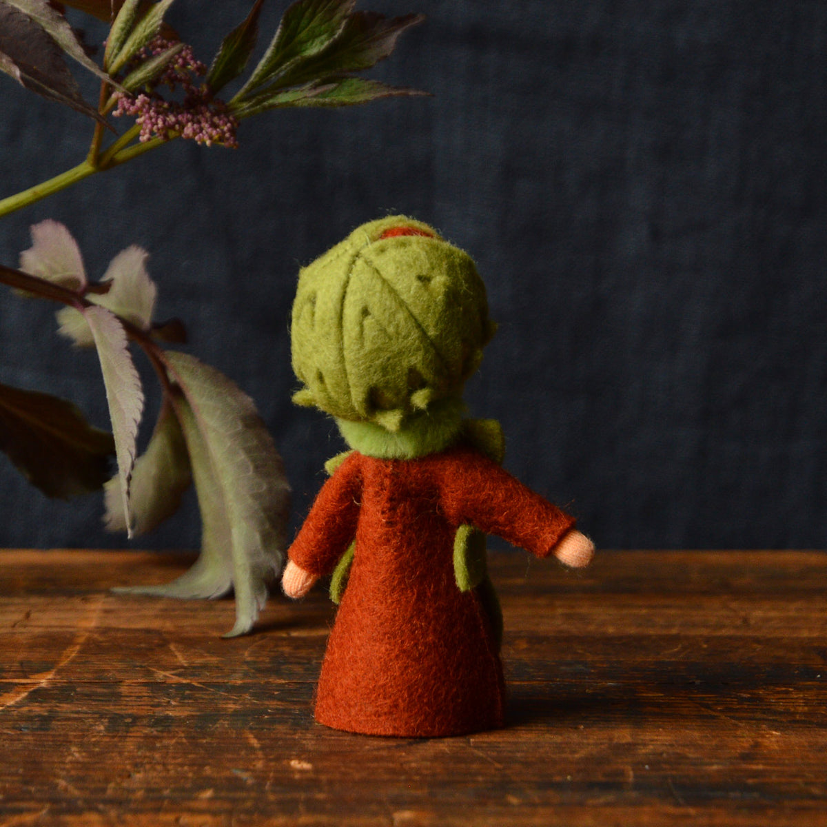 Ambrosius Handcrafted Wool Flower Fairies - Autumn