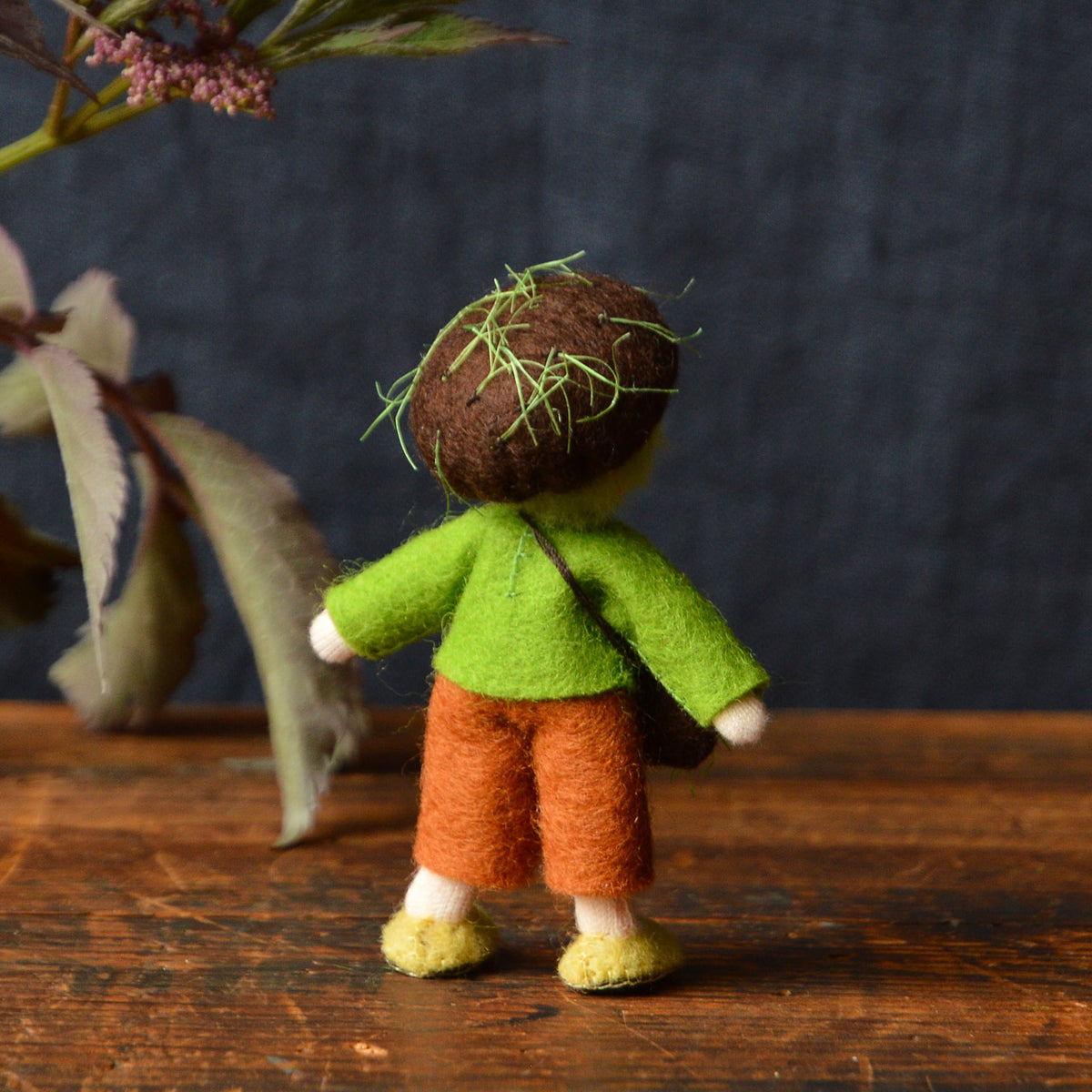 Ambrosius Handcrafted Wool Flower Fairies - Autumn