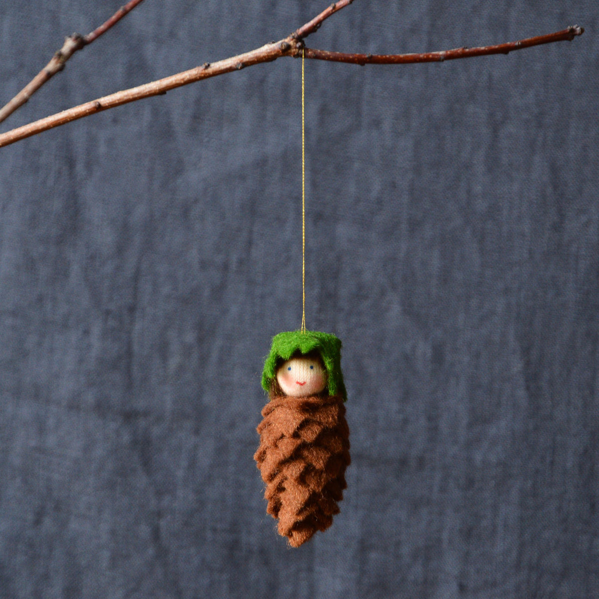 Ambrosius Handcrafted Wool Flower Fairies - Winter