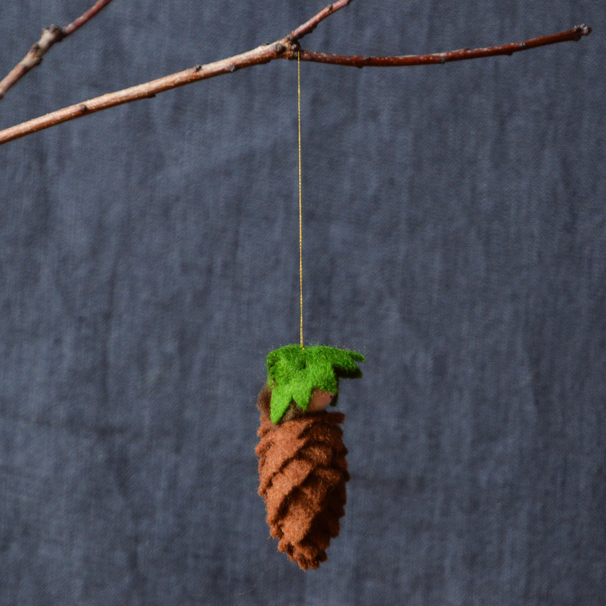 Ambrosius Handcrafted Wool Flower Fairies - Winter