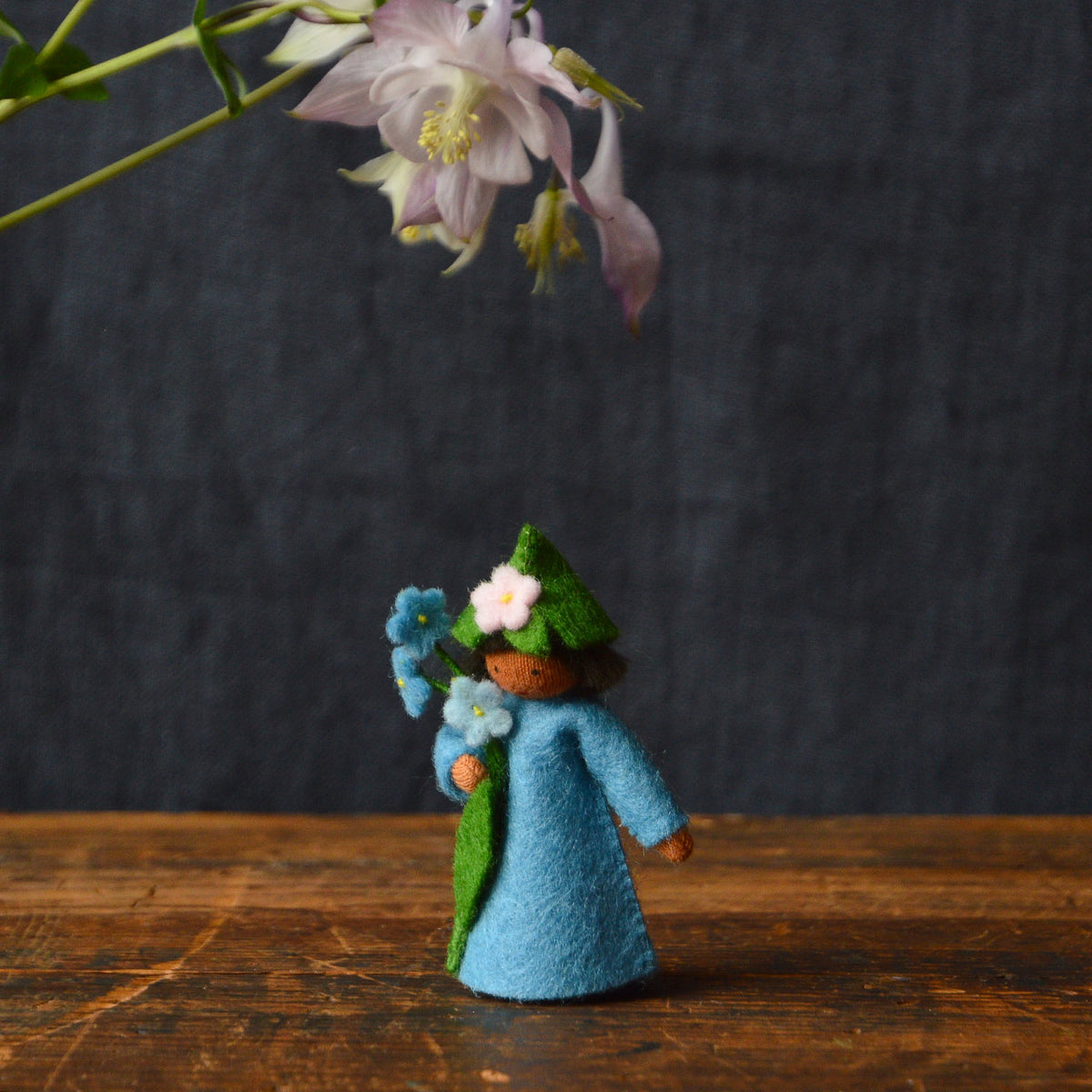 Ambrosius Handcrafted Wool Flower Fairies - Spring